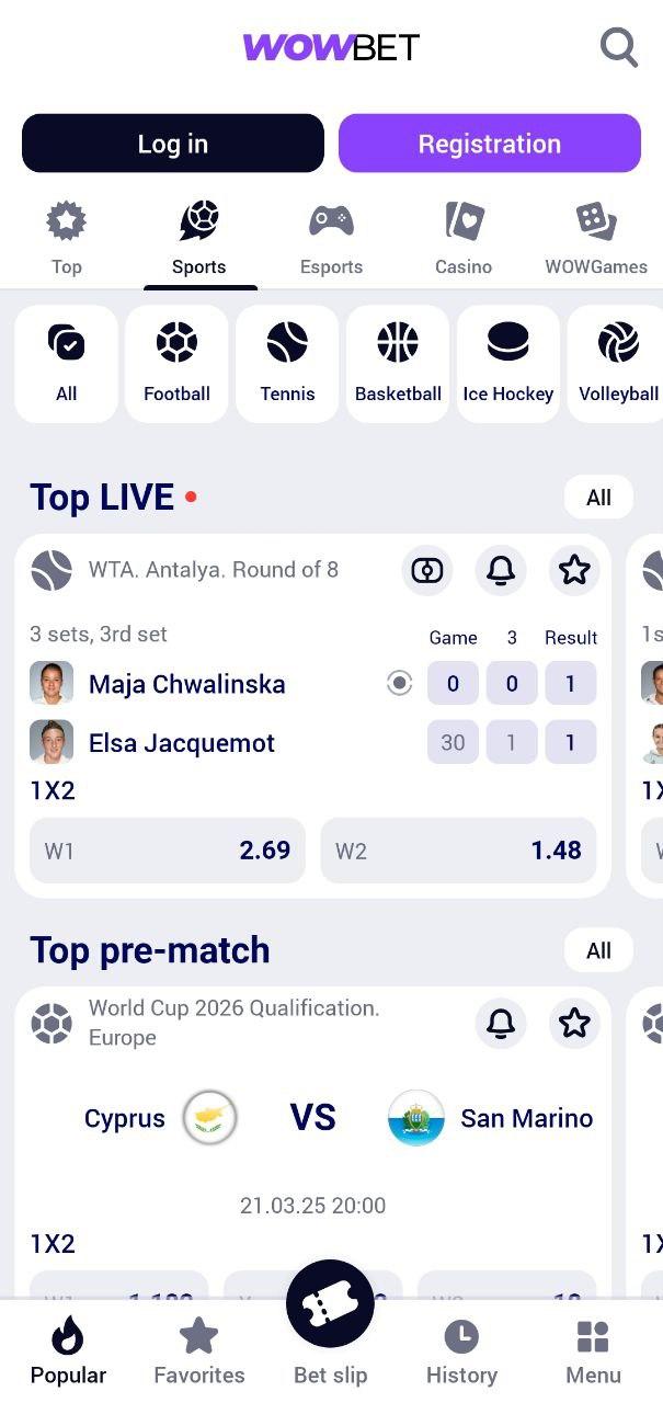 Погружение в мир азартных игр Wowbet рейтинг и его особенности